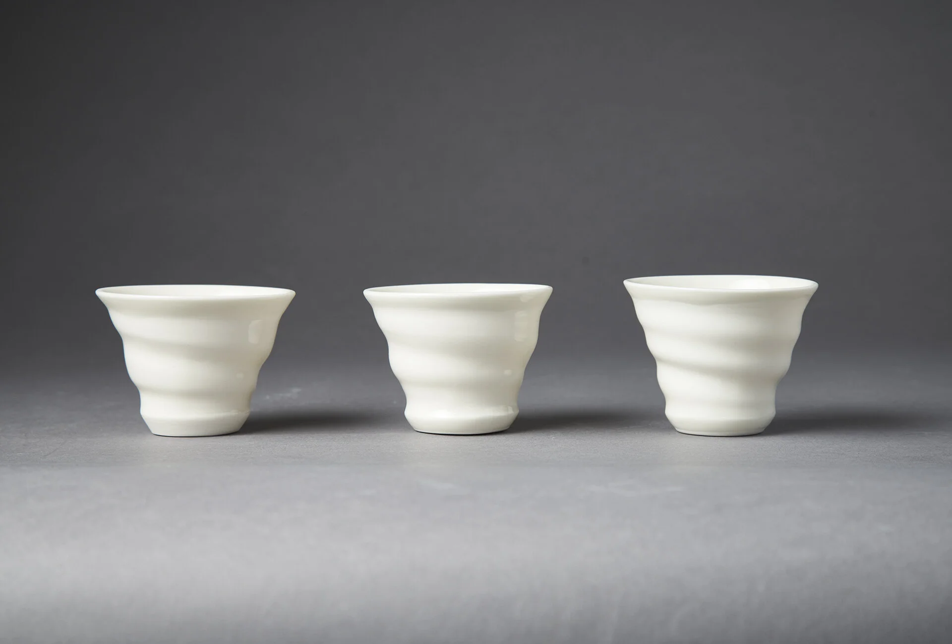 Chinese Tea Set Cup Handmade Porcelain White Jo Davies